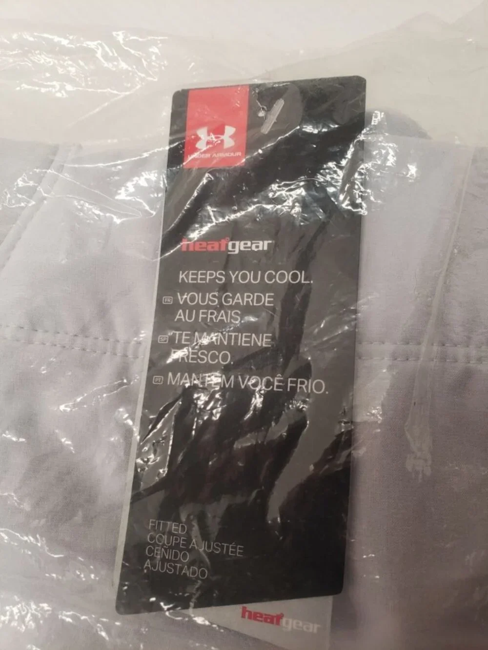 Under Armour Men's UA Vanish Snap Sports Shorts Solid Grey Size M